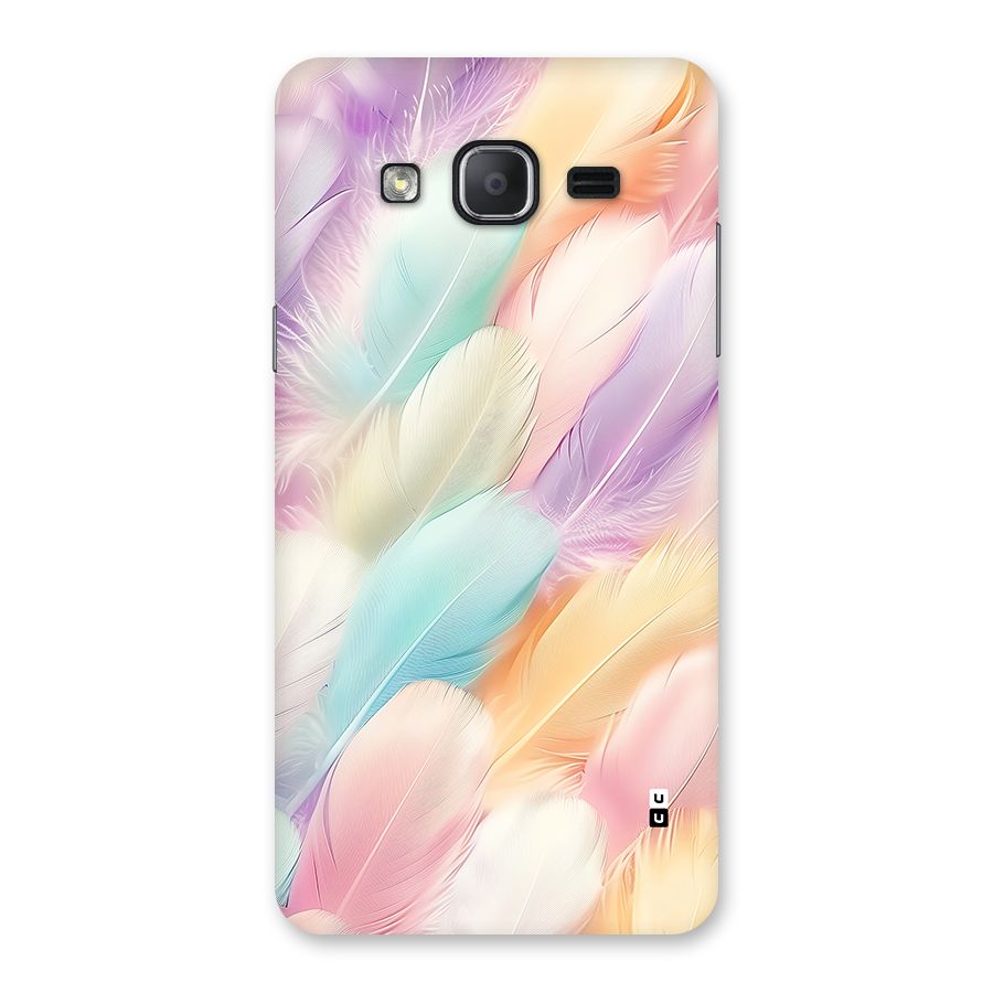 Pastel Feather Back Case for Galaxy On7 2015