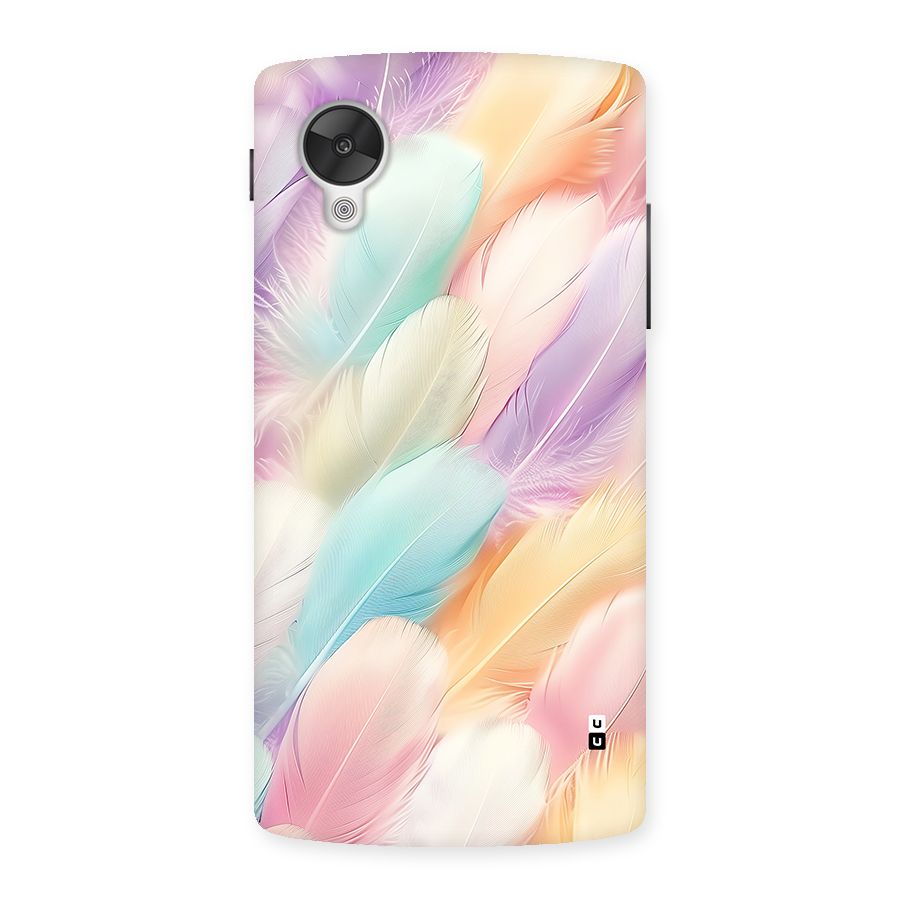 Pastel Feather Back Case for Google Nexus 5