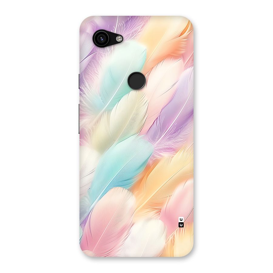 Pastel Feather Back Case for Google Pixel 3a XL