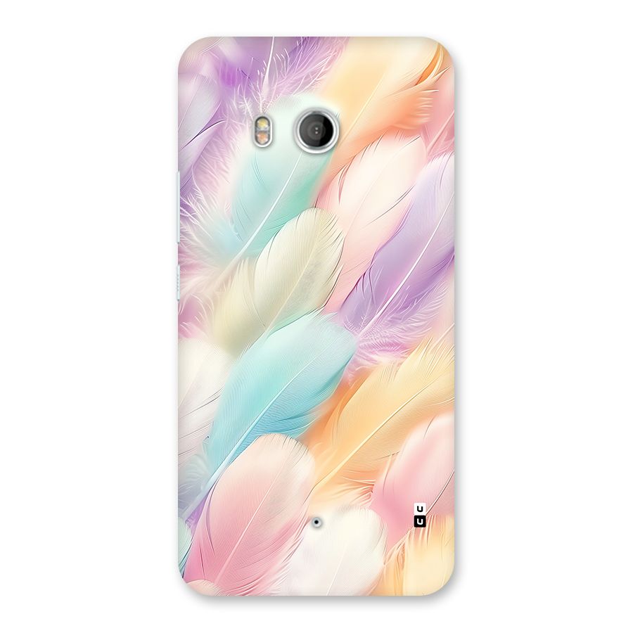 Pastel Feather Back Case for HTC U11