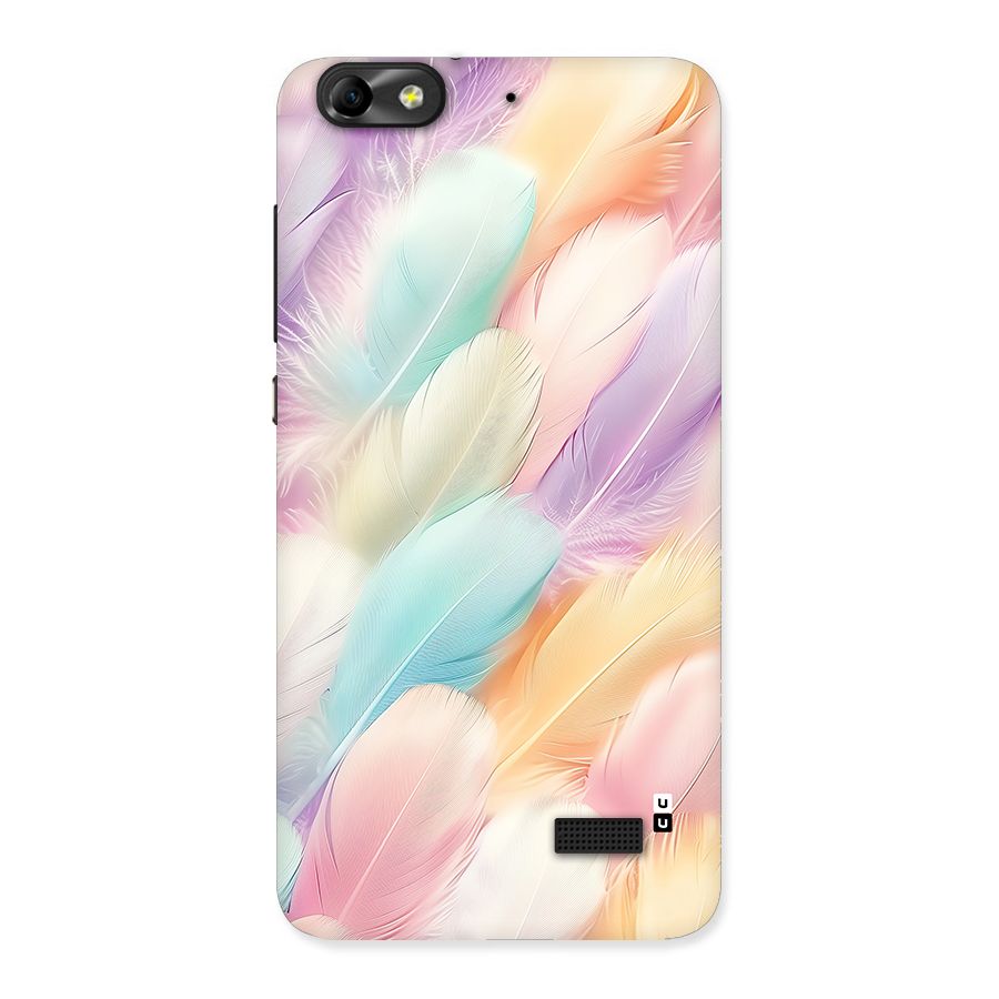 Pastel Feather Back Case for Honor 4C