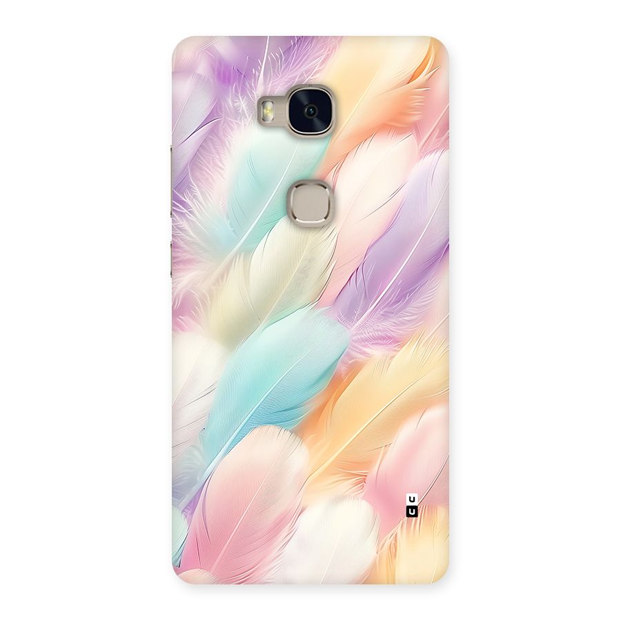 Pastel Feather Back Case for Honor 5X
