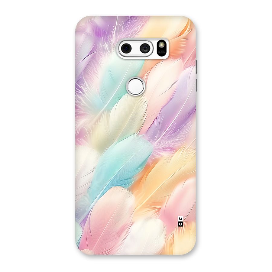 Pastel Feather Back Case for LG V30