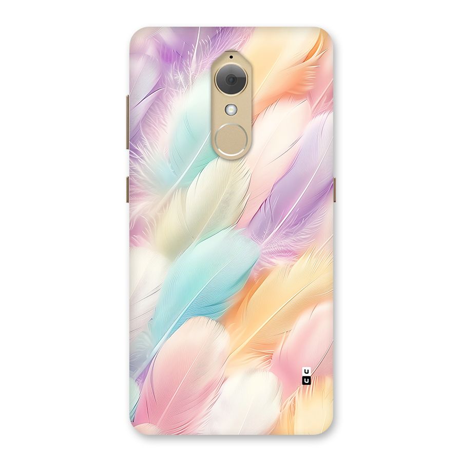 Pastel Feather Back Case for Lenovo K8
