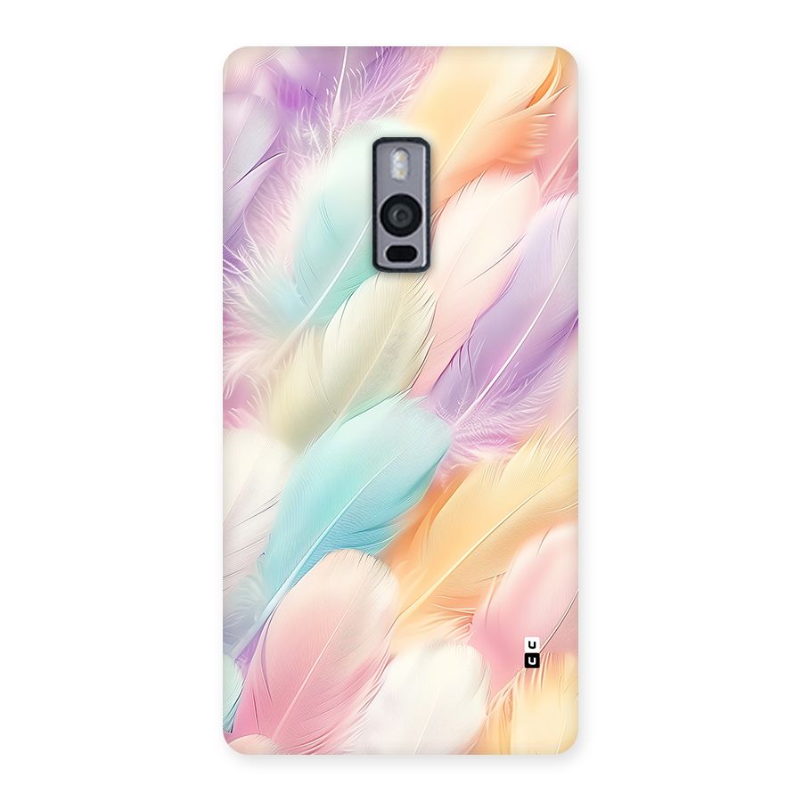 Pastel Feather Back Case for OnePlus 2
