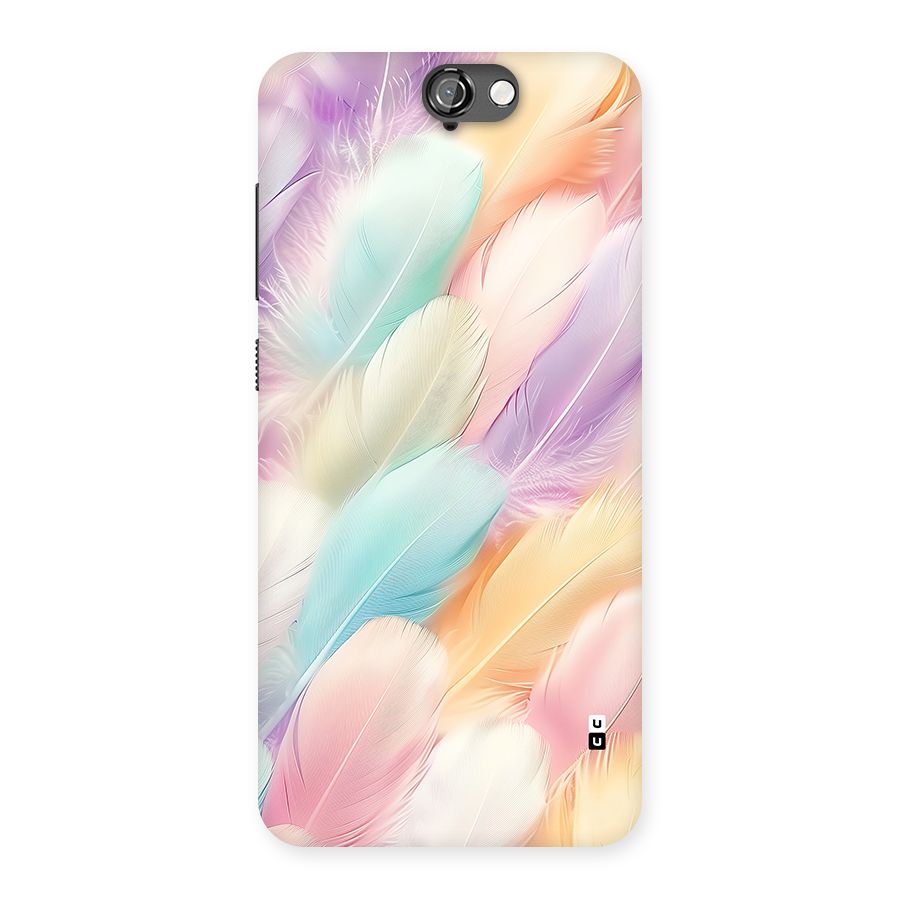 Pastel Feather Back Case for One A9