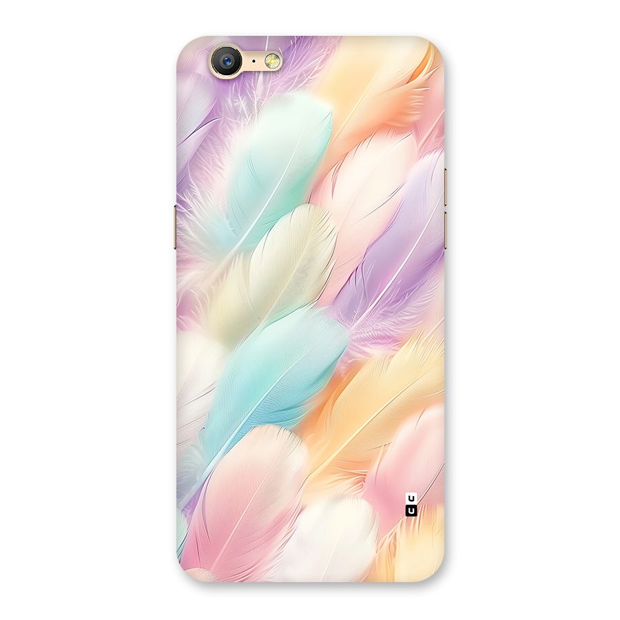 Pastel Feather Back Case for Oppo A57