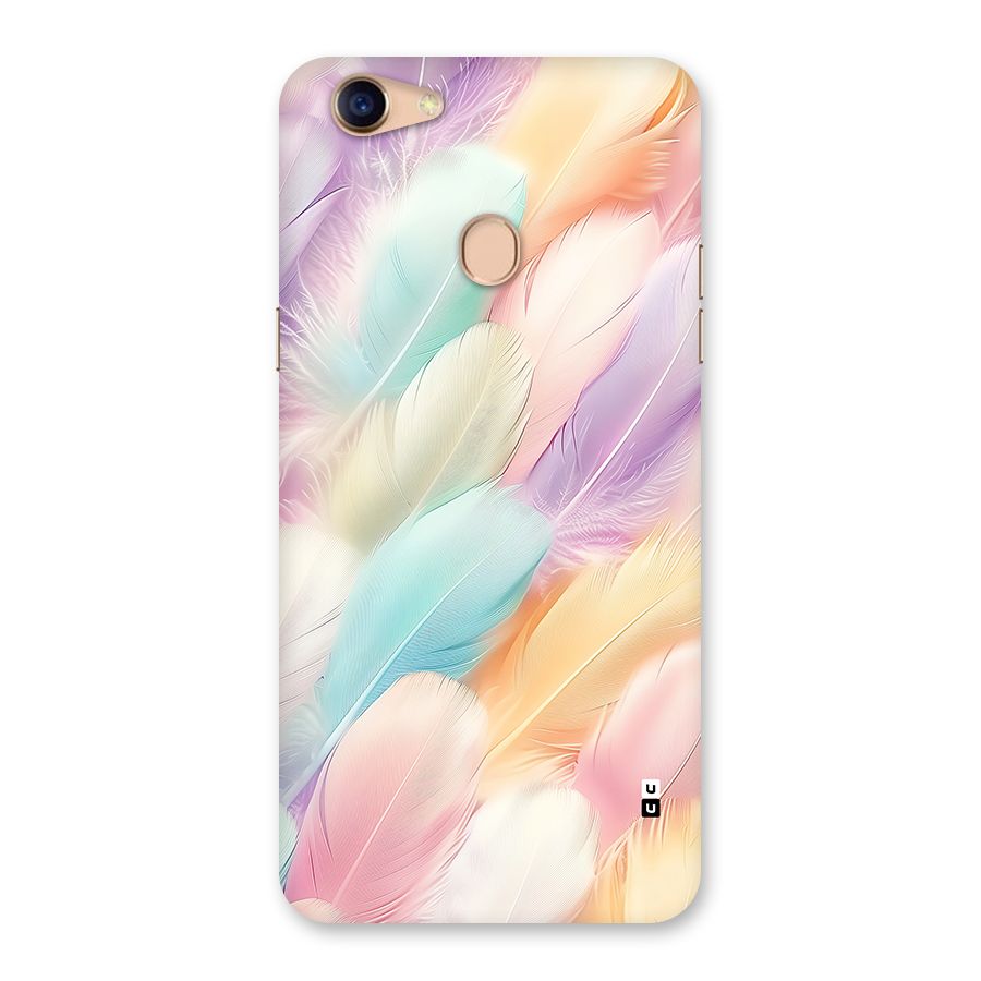 Pastel Feather Back Case for Oppo F5