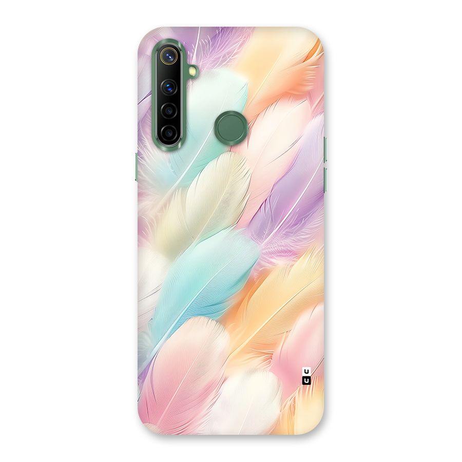 Pastel Feather Back Case for Realme Narzo 10