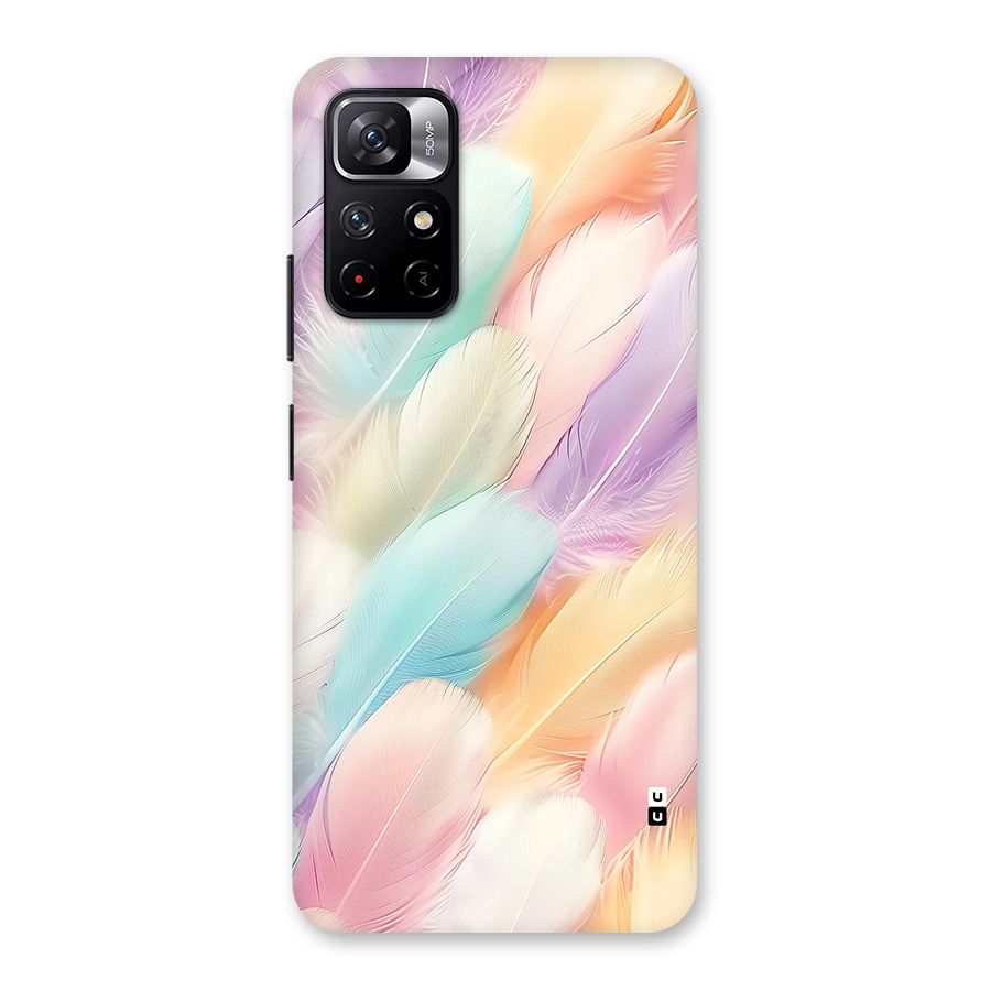 Pastel Feather Back Case for Redmi Note 11T 5G
