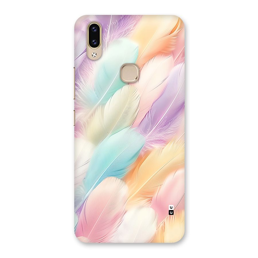 Pastel Feather Back Case for Vivo V9