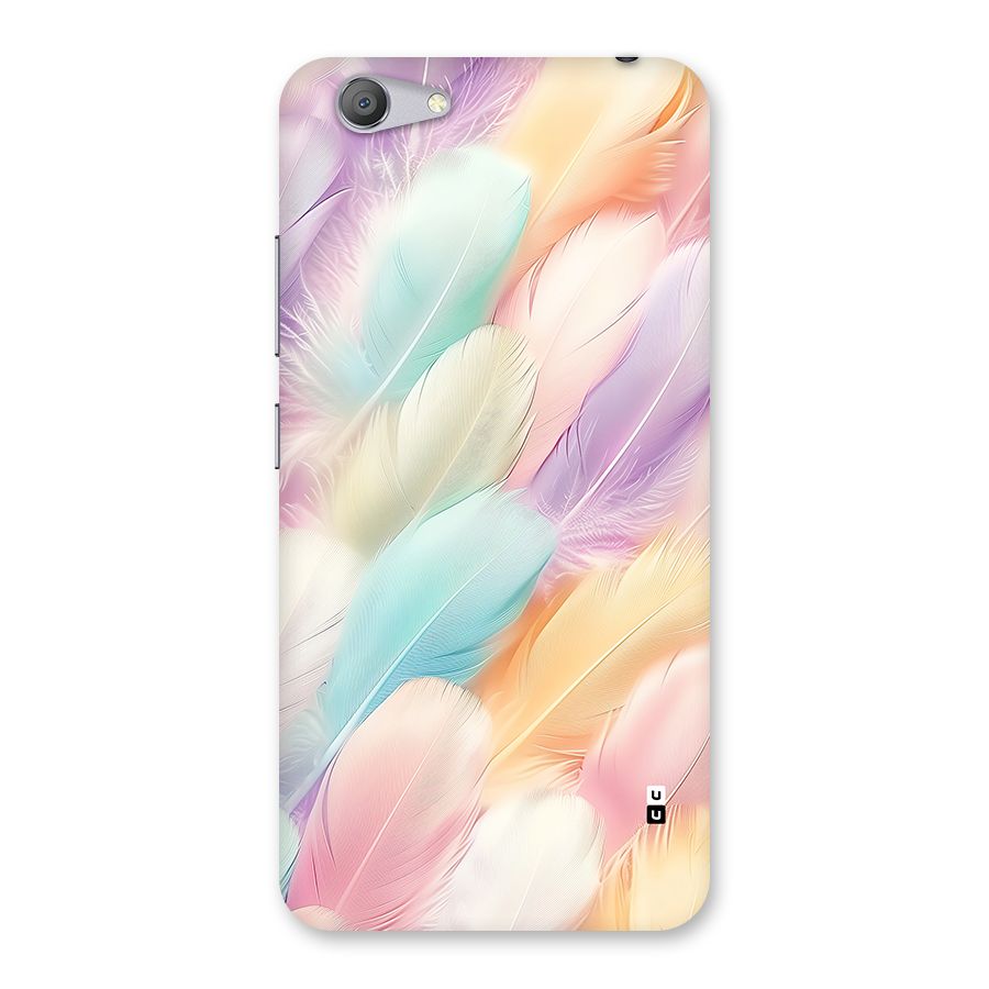 Pastel Feather Back Case for Vivo Y53