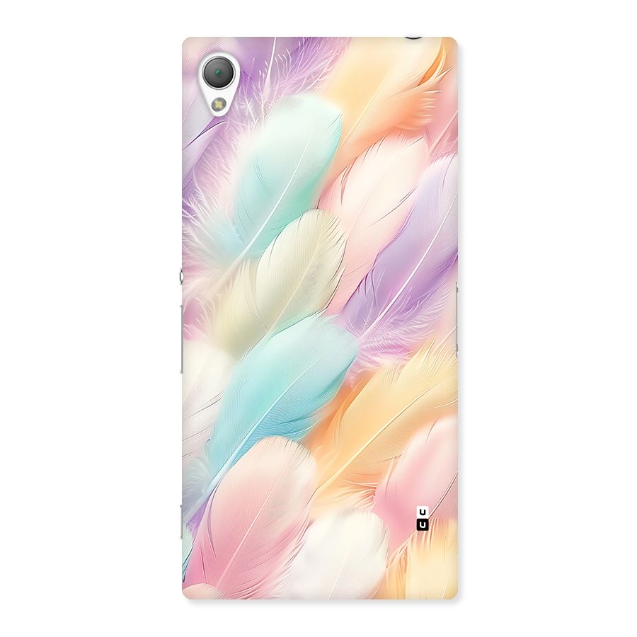 Pastel Feather Back Case for Xperia Z3