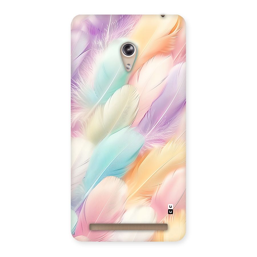 Pastel Feather Back Case for Zenfone 6
