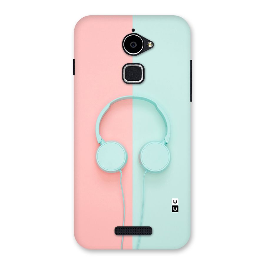 Pastel Headphones Back Case for Coolpad Note 3 Lite