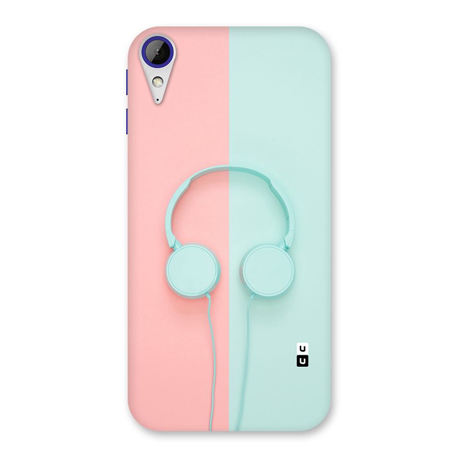 Pastel Headphones Back Case for Desire 830