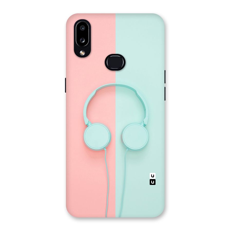 Pastel Headphones Back Case for Galaxy A10s