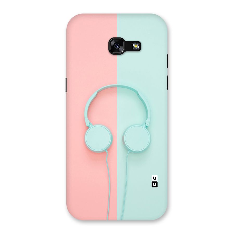 Pastel Headphones Back Case for Galaxy A5 2017