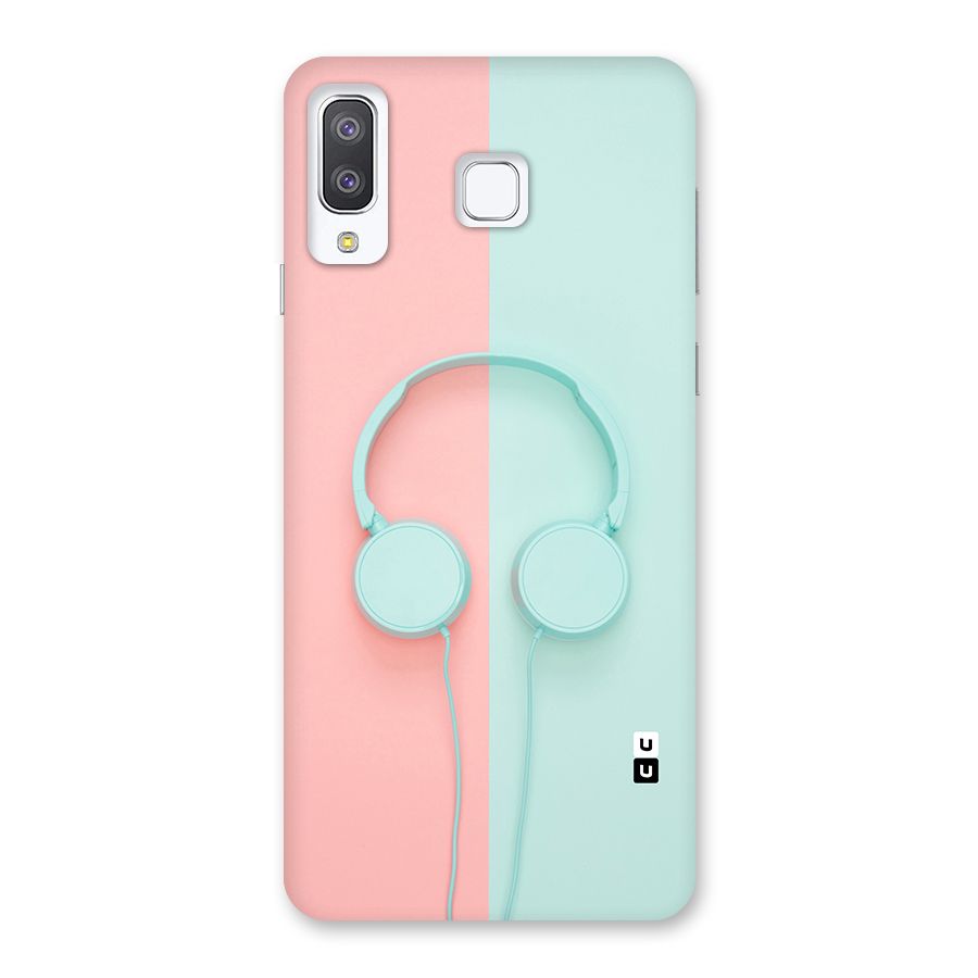 Pastel Headphones Back Case for Galaxy A8 Star