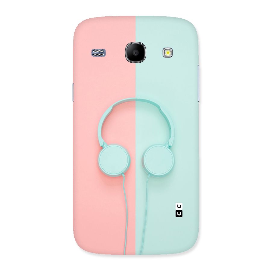 Pastel Headphones Back Case for Galaxy Core