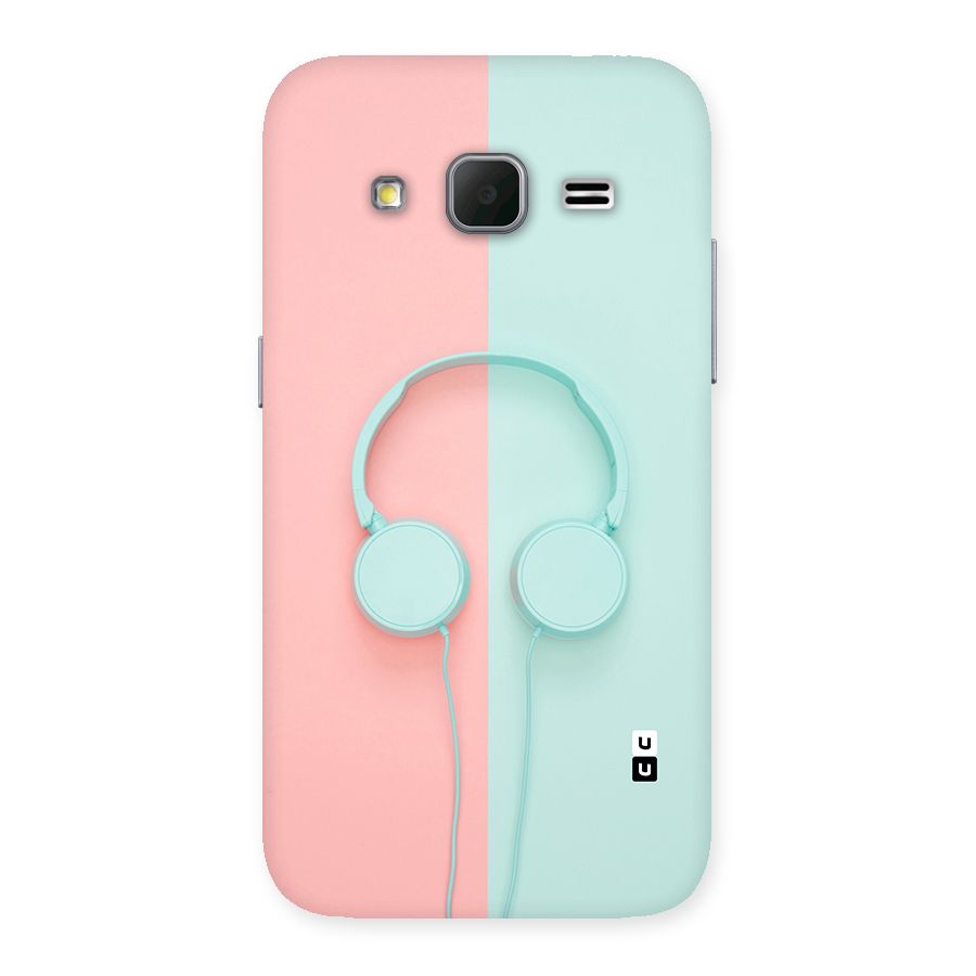 Pastel Headphones Back Case for Galaxy Core Prime