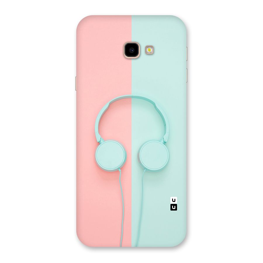 Pastel Headphones Back Case for Galaxy J4 Plus