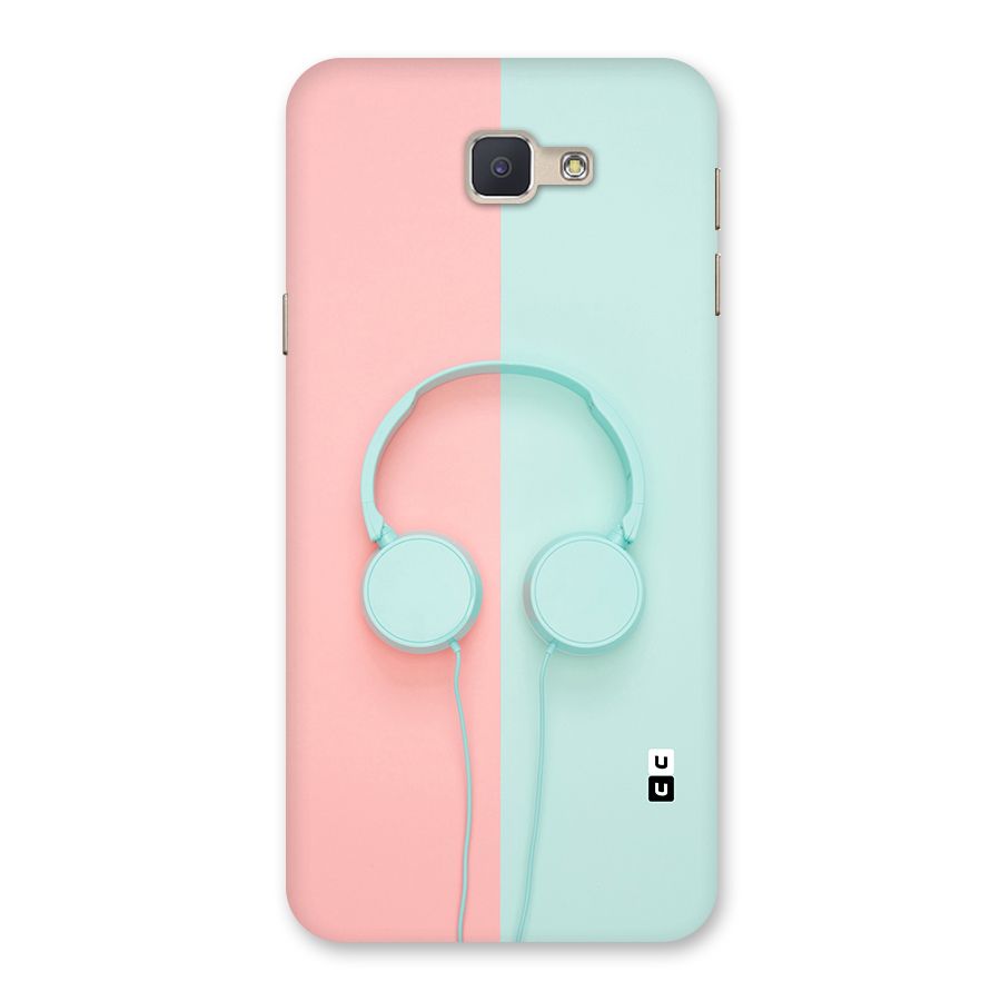 Pastel Headphones Back Case for Galaxy J5 Prime