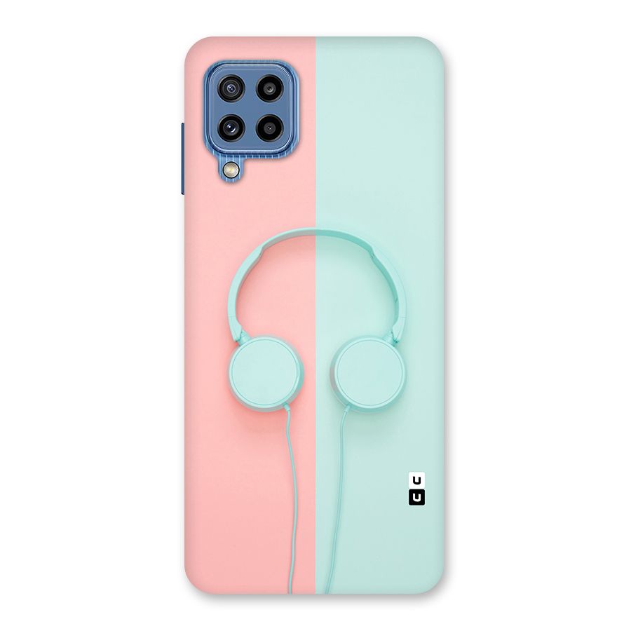 Pastel Headphones Back Case for Galaxy M32
