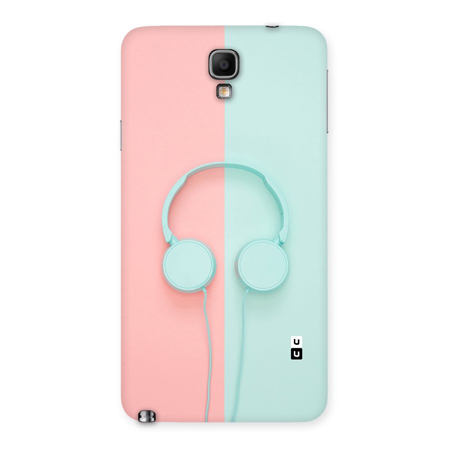 Pastel Headphones Back Case for Galaxy Note 3 Neo