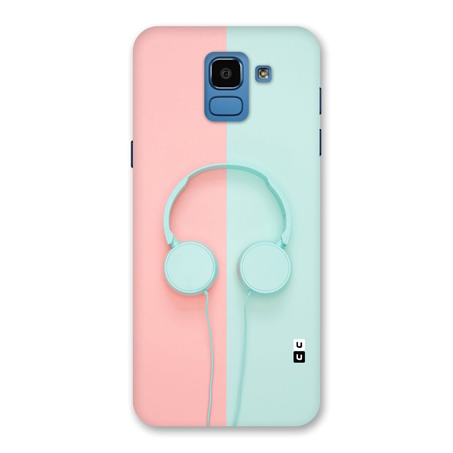 Pastel Headphones Back Case for Galaxy On6