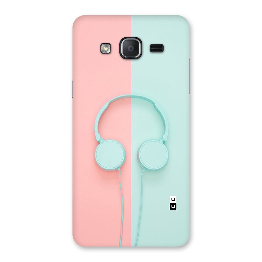 Pastel Headphones Back Case for Galaxy On7 2015