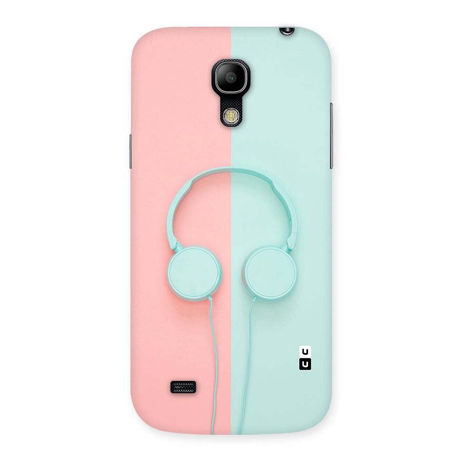 Pastel Headphones Back Case for Galaxy S4 Mini