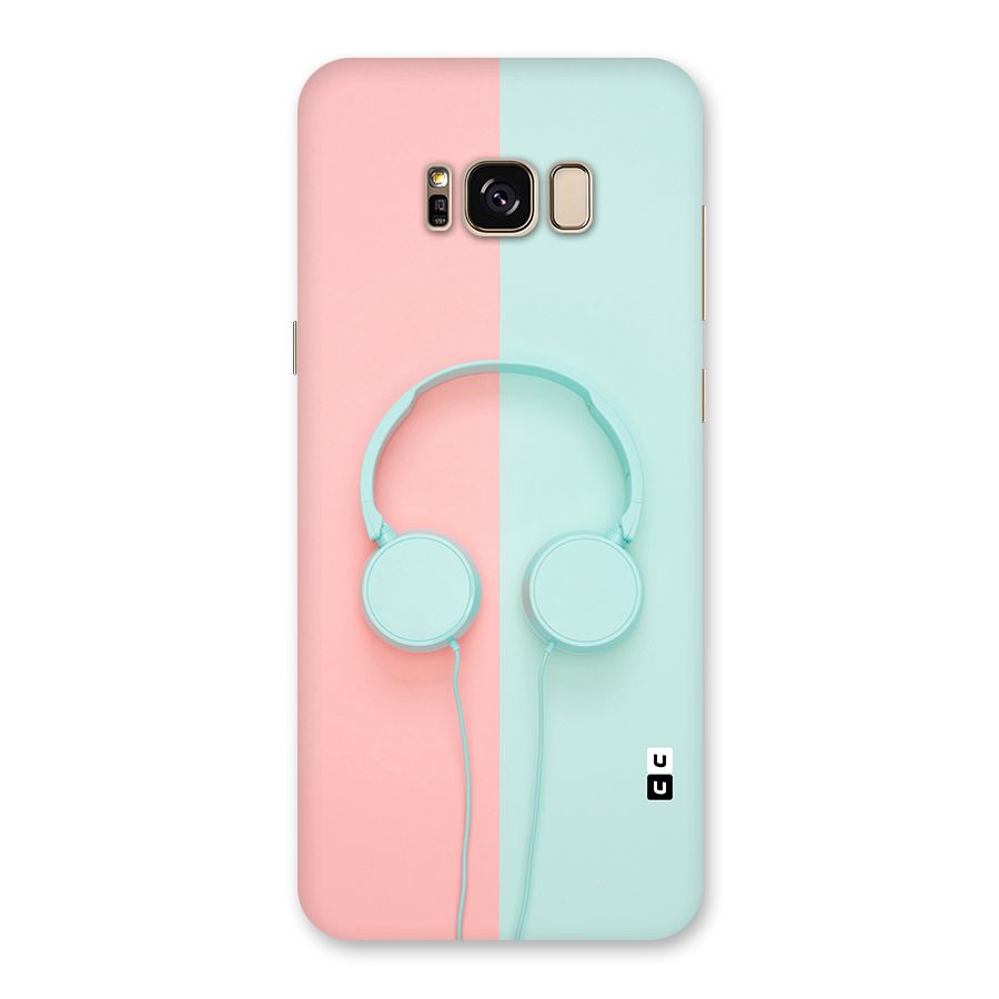 Pastel Headphones Back Case for Galaxy S8 Plus