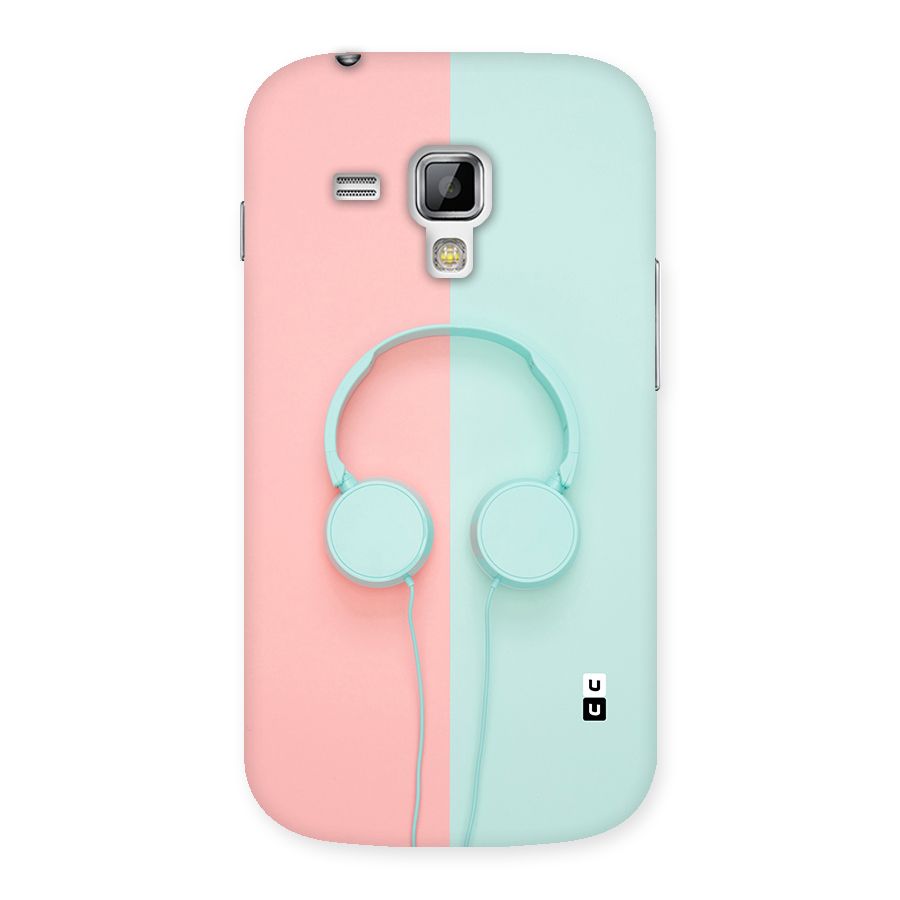 Pastel Headphones Back Case for Galaxy S Duos