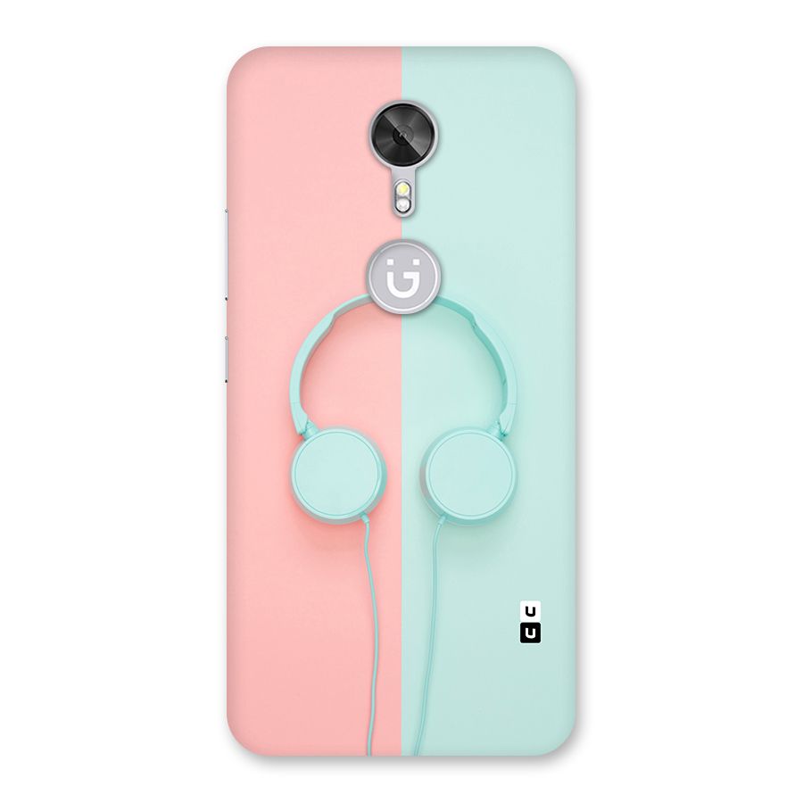 Pastel Headphones Back Case for Gionee A1