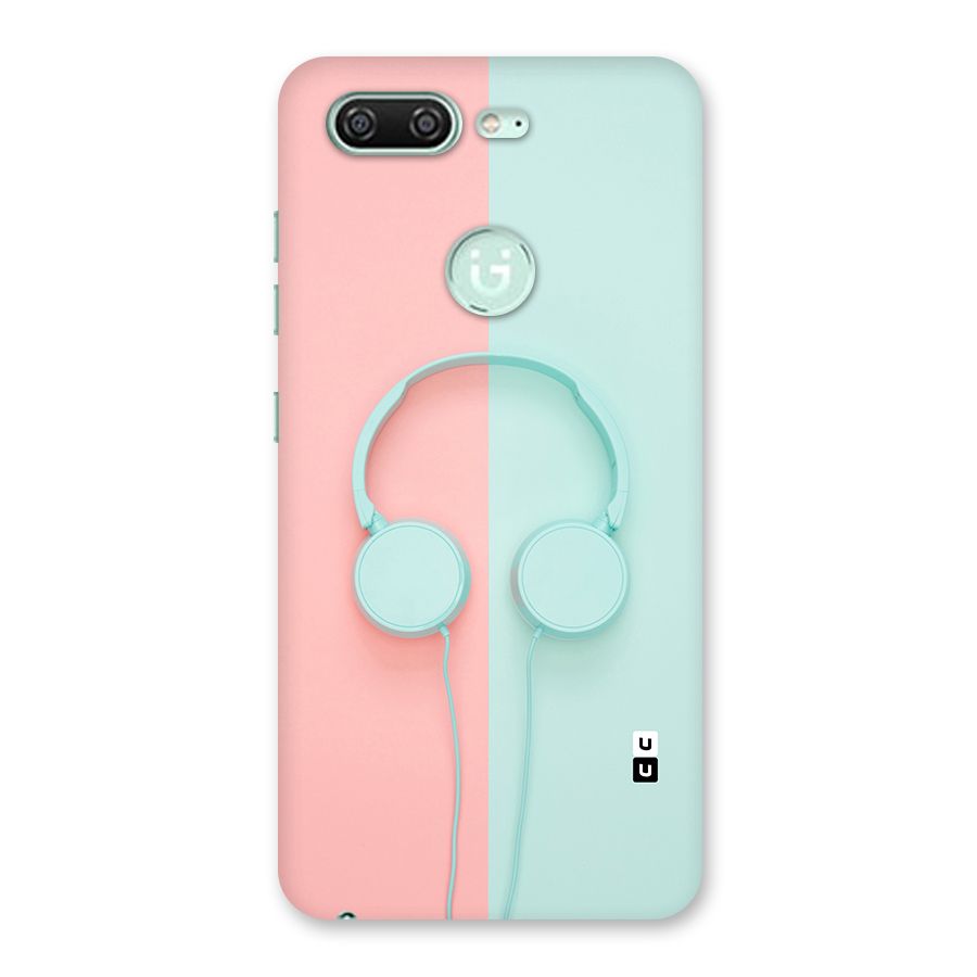 Pastel Headphones Back Case for Gionee S10