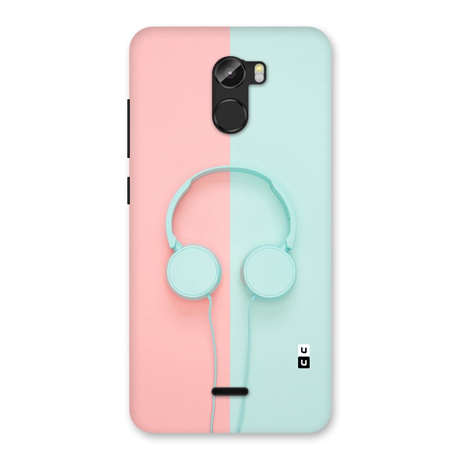 Pastel Headphones Back Case for Gionee X1