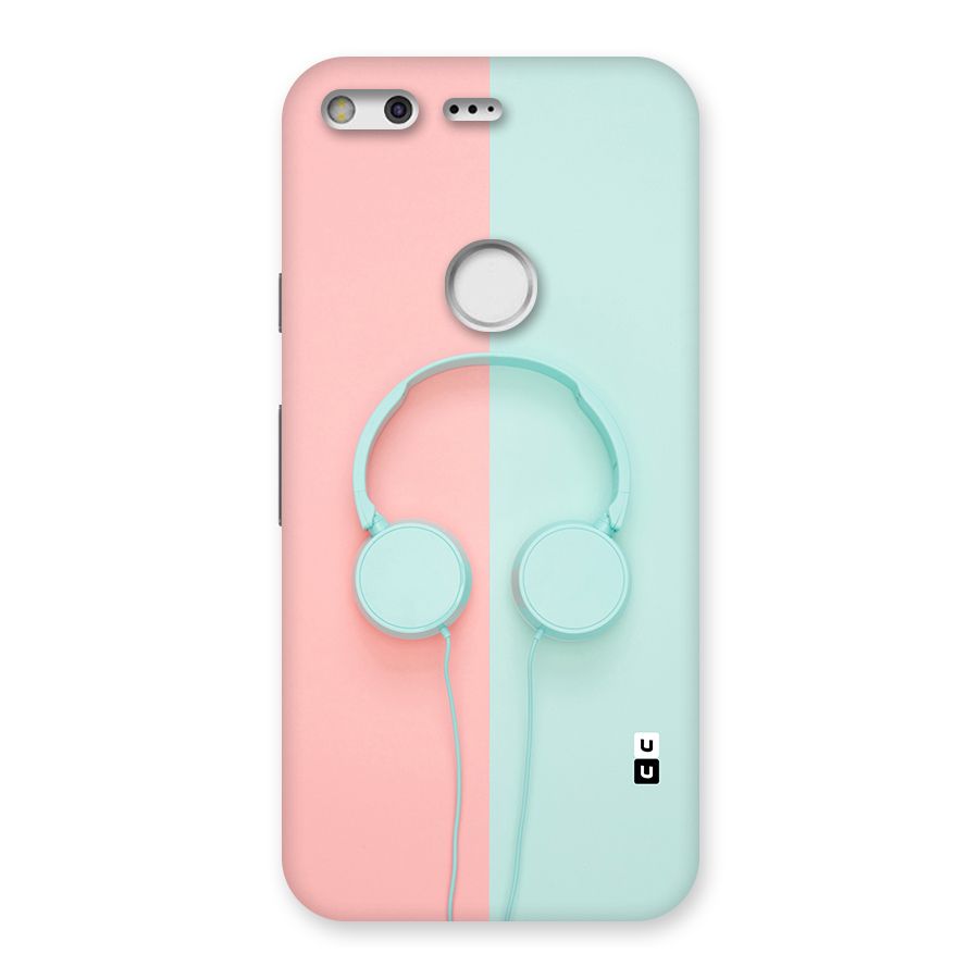 Pastel Headphones Back Case for Google Pixel
