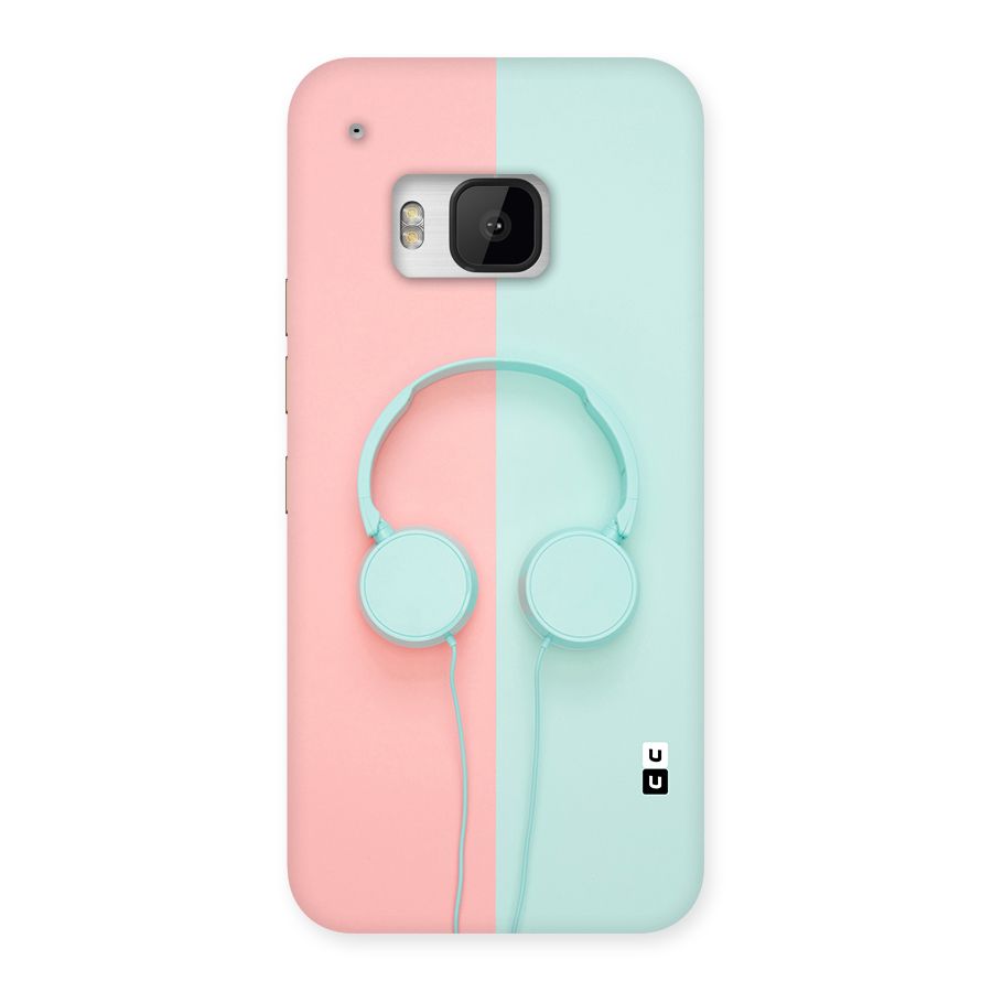 Pastel Headphones Back Case for HTC One M9