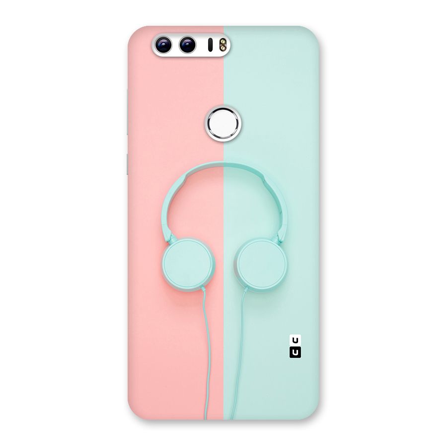 Pastel Headphones Back Case for Honor 8