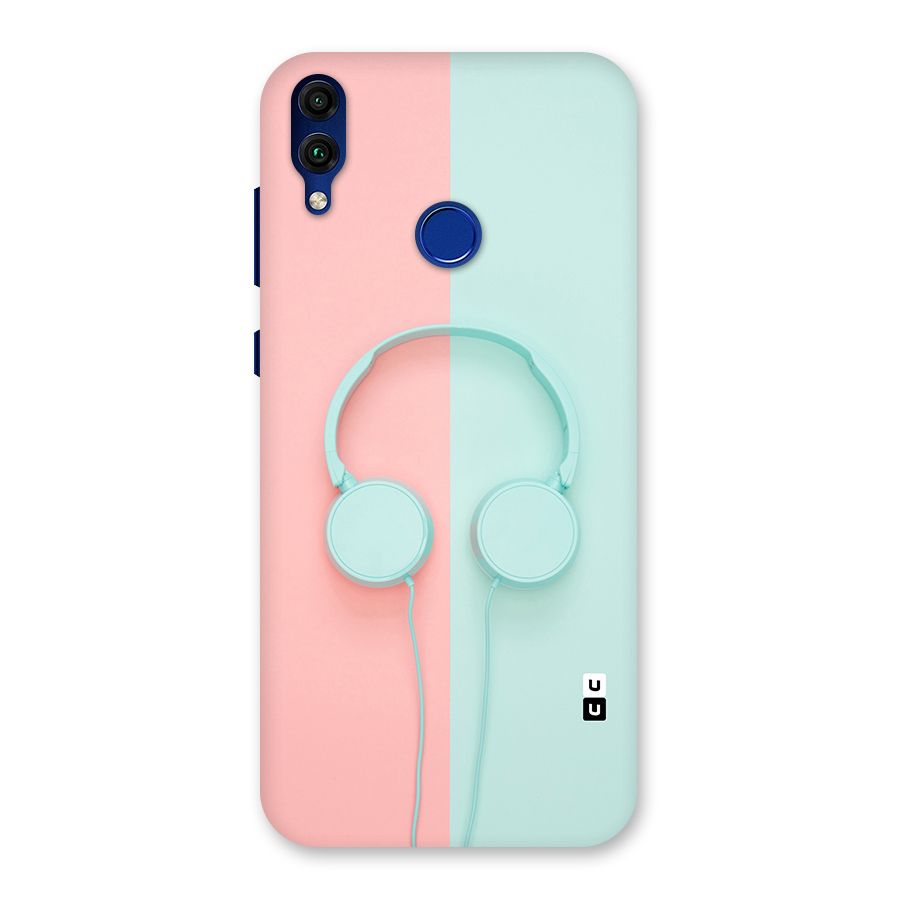 Pastel Headphones Back Case for Honor 8C