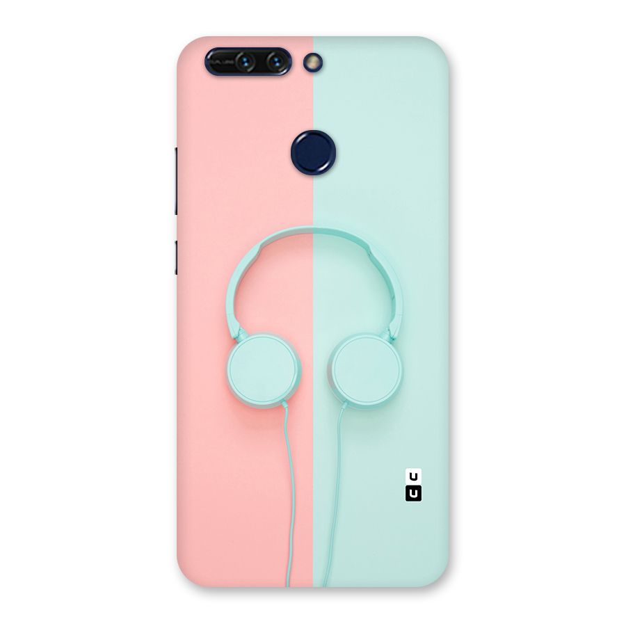 Pastel Headphones Back Case for Honor 8 Pro