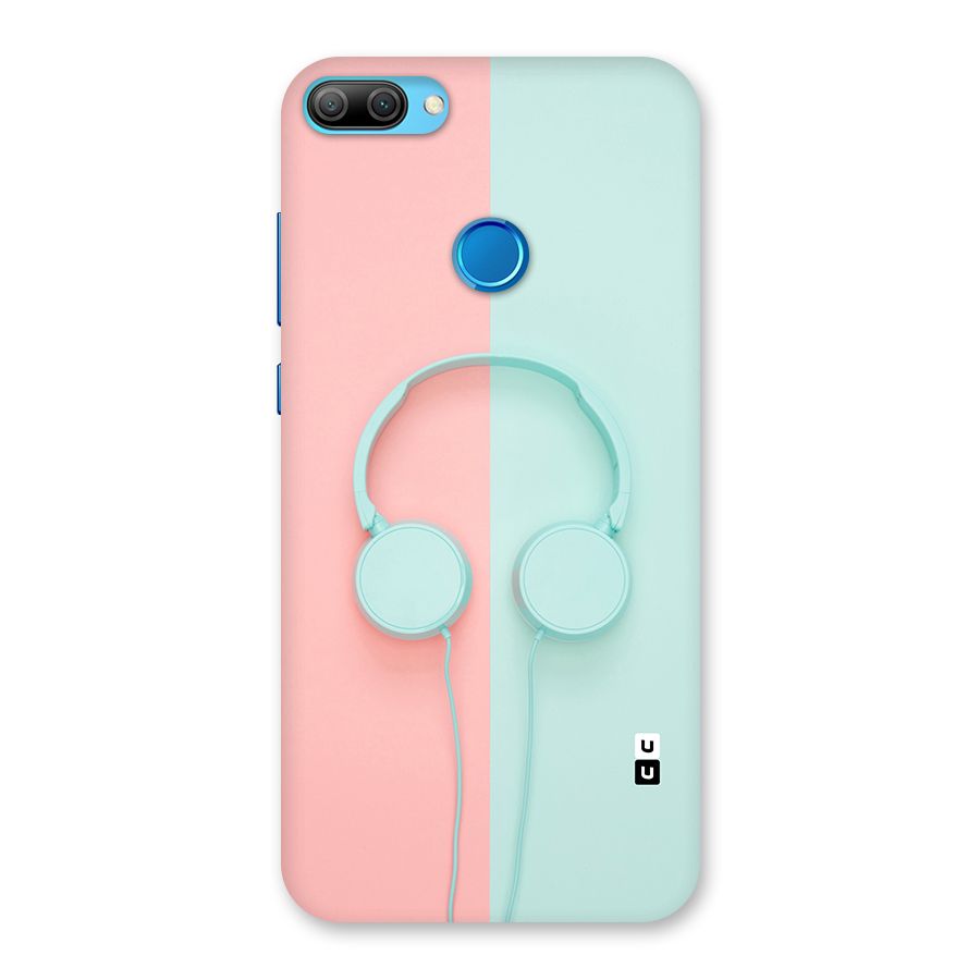 Pastel Headphones Back Case for Honor 9N