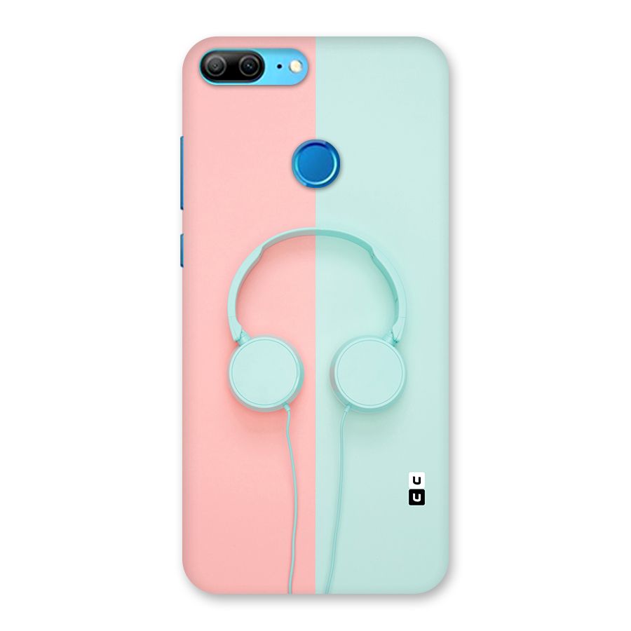 Pastel Headphones Back Case for Honor 9 Lite