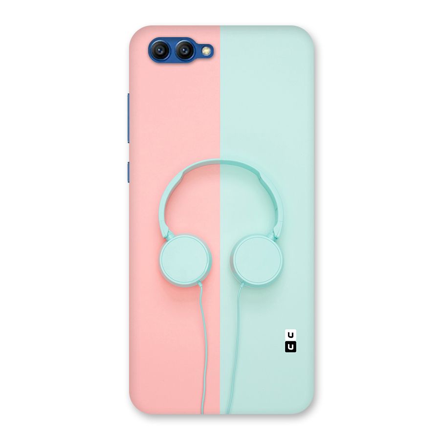 Pastel Headphones Back Case for Honor View 10