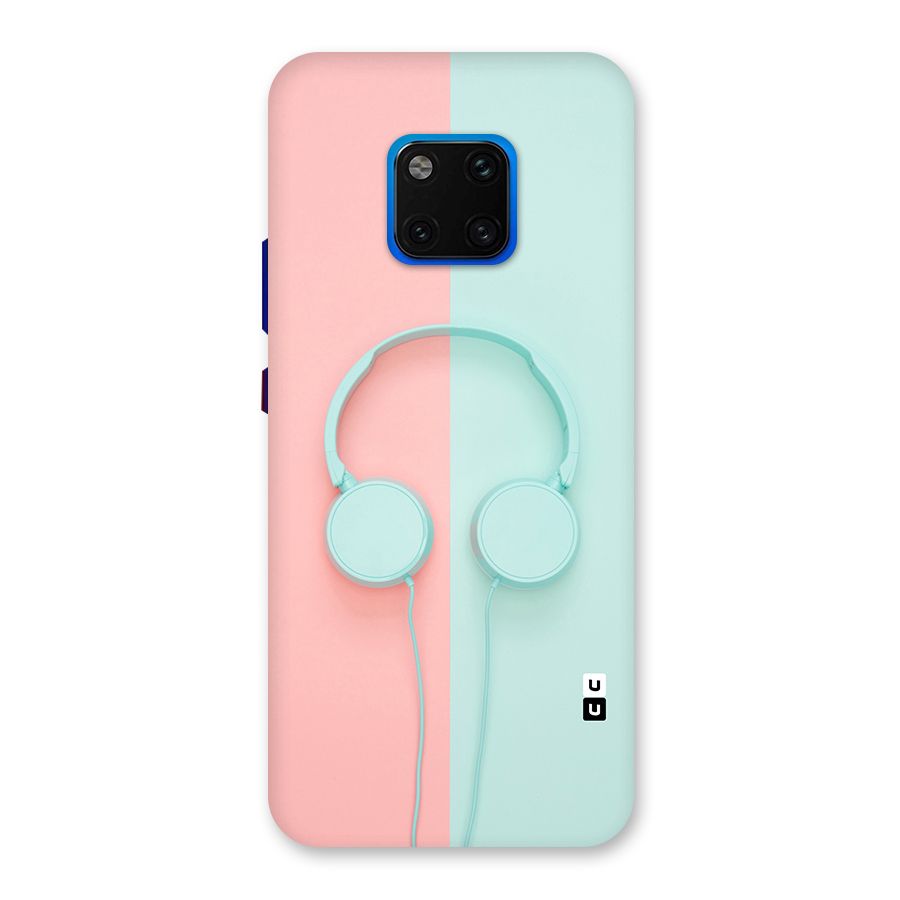 Pastel Headphones Back Case for Huawei Mate 20 Pro