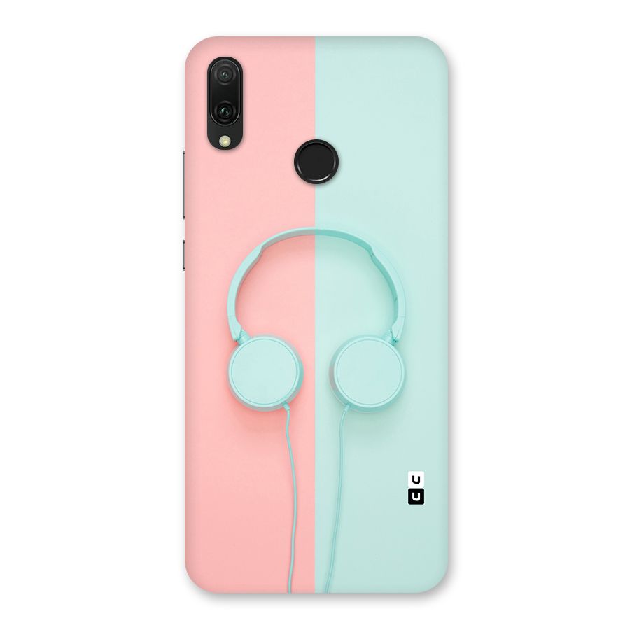 Pastel Headphones Back Case for Huawei Y9 (2019)