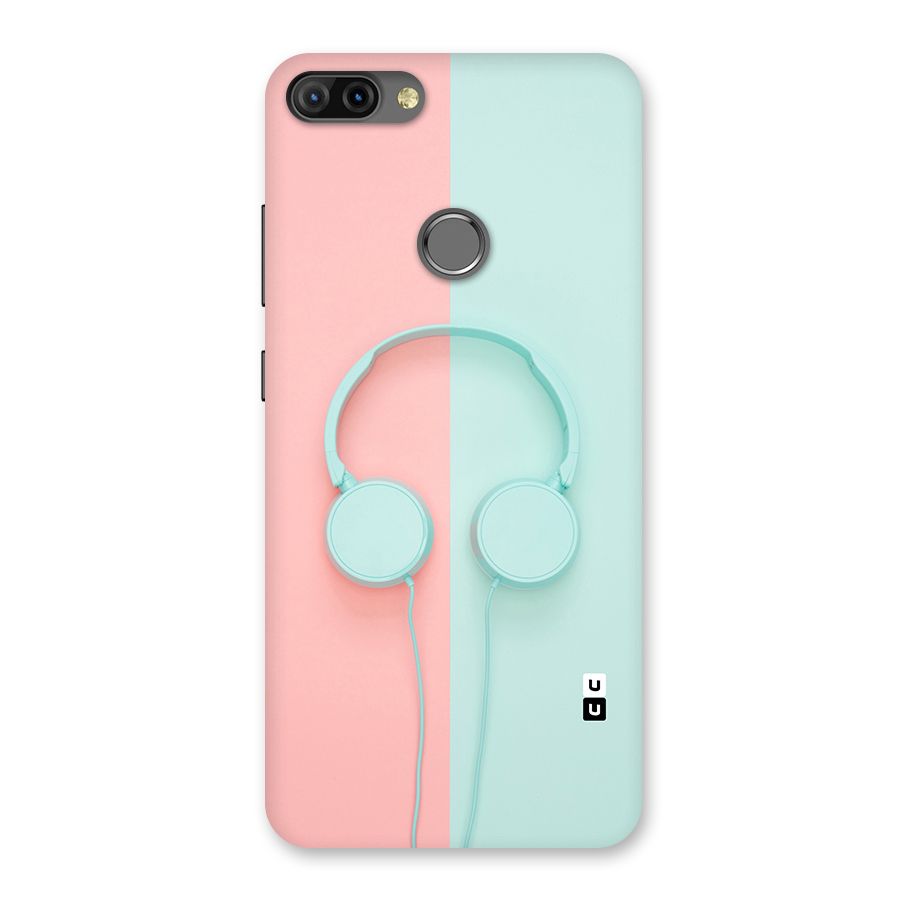 Pastel Headphones Back Case for Infinix Hot 6 Pro