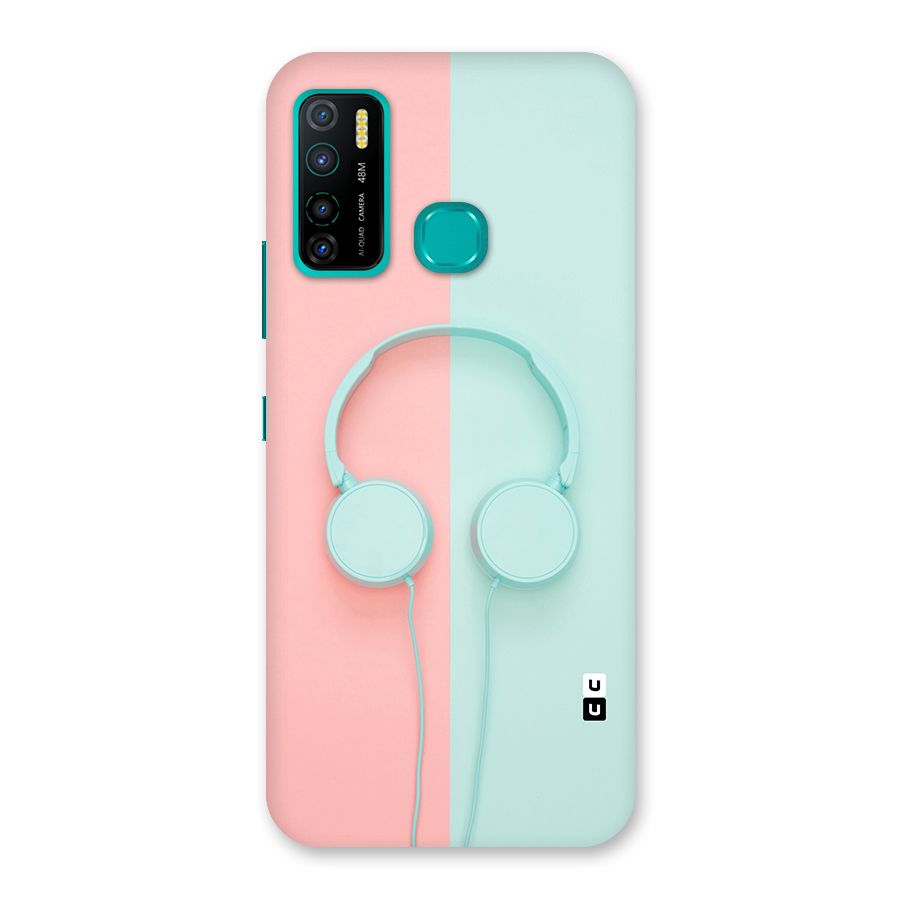 Pastel Headphones Back Case for Infinix Hot 9 Pro