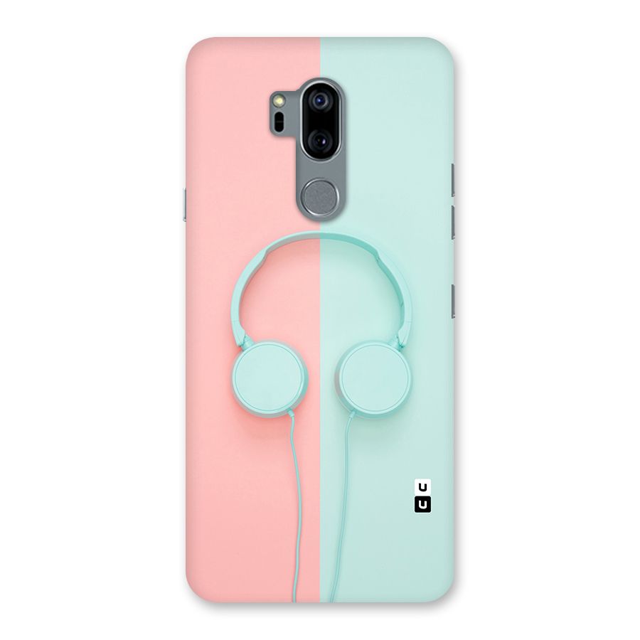 Pastel Headphones Back Case for LG G7